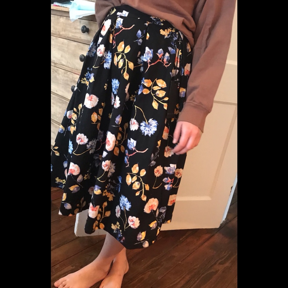 Floral skirt